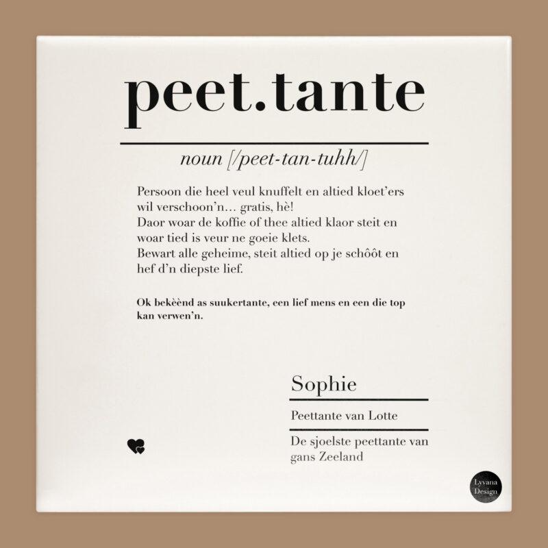 peettante tegel zeeuws