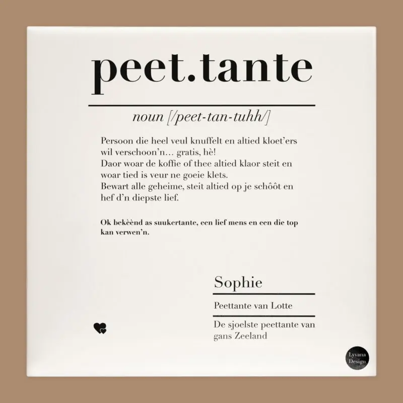peettante tegel zeeuws