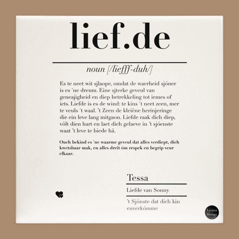 liefde tegel limburgs