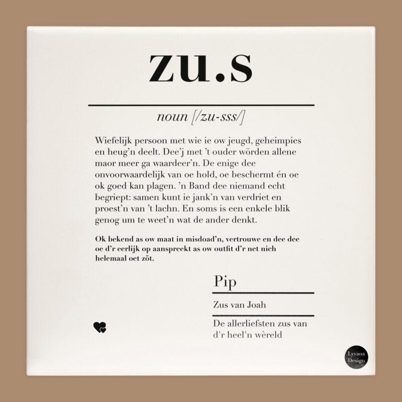 zus tegel twents