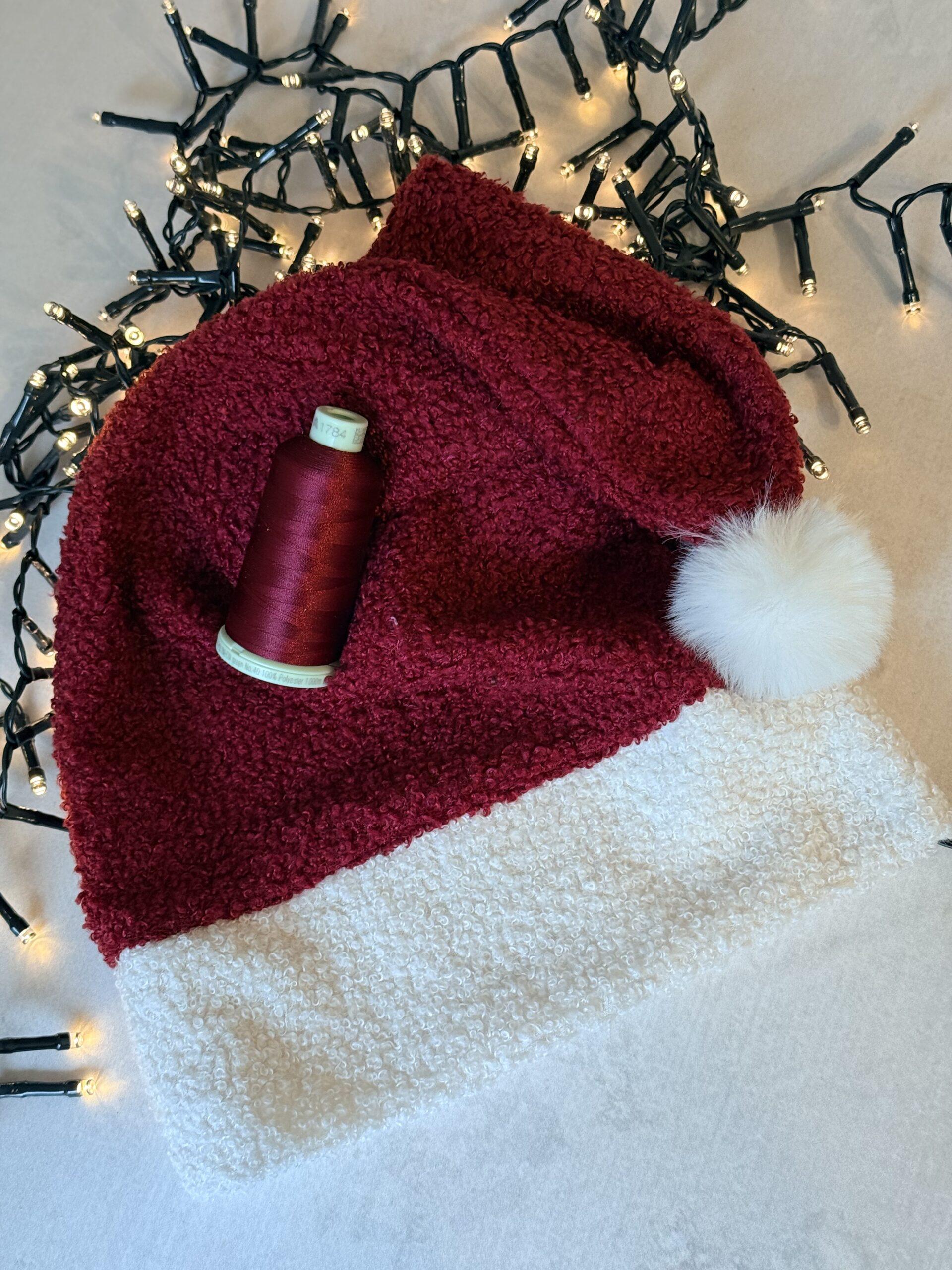 Kerstmuts met naam rood 6 Kerstmuts met naam rood
