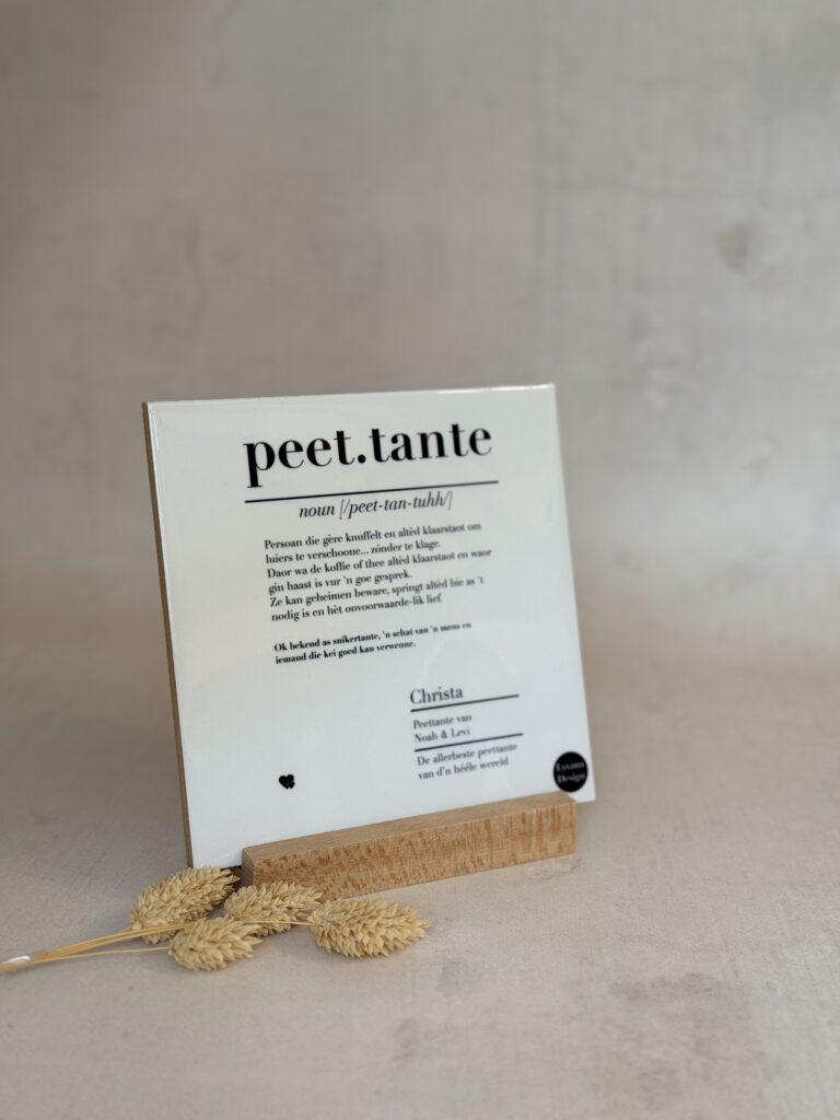 peettante vragen