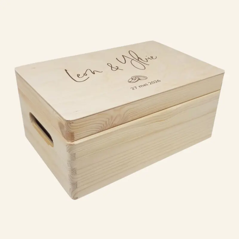Memorybox trouwringen