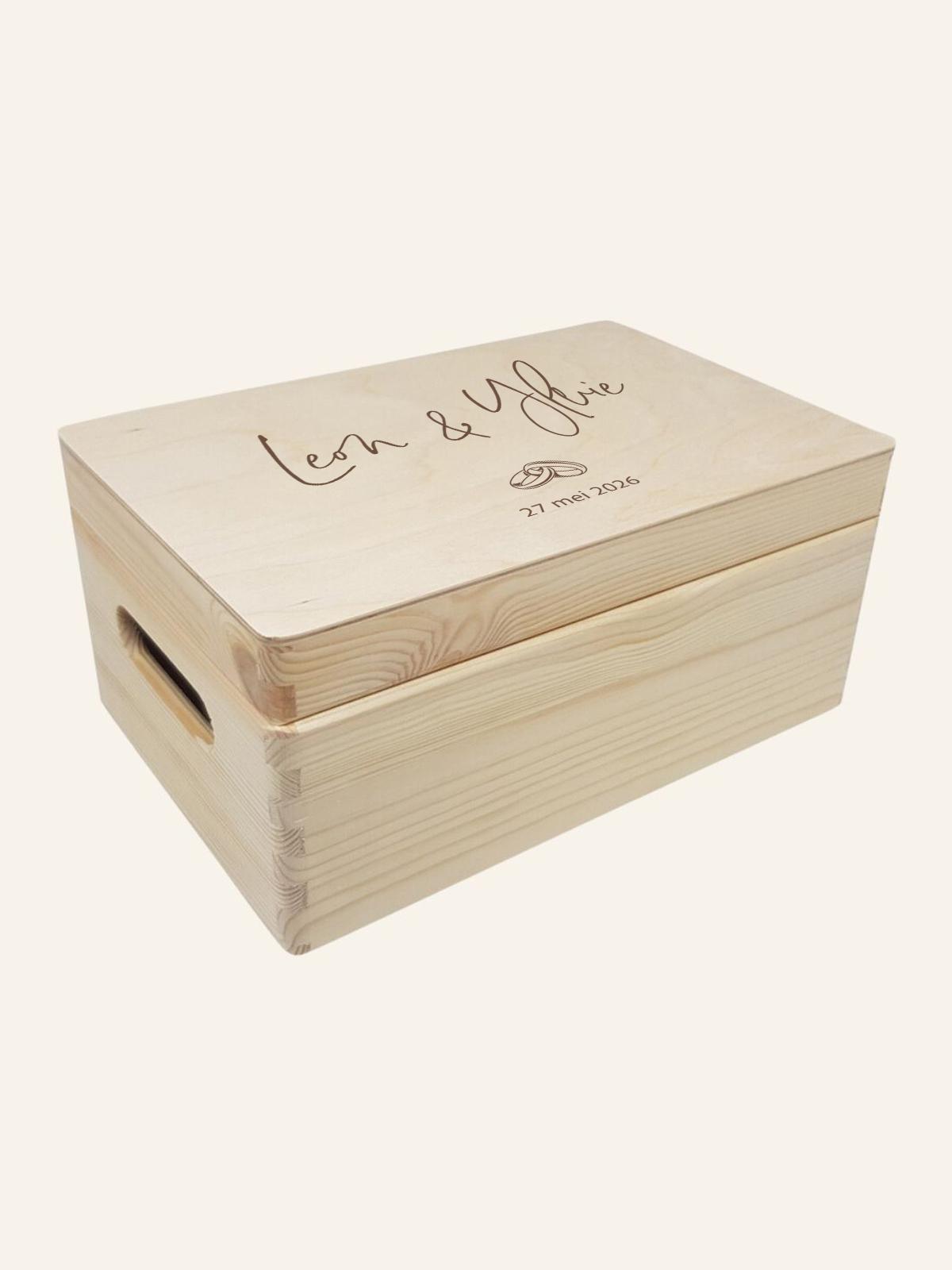 Memorybox trouwringen 2 Memorybox trouwringen