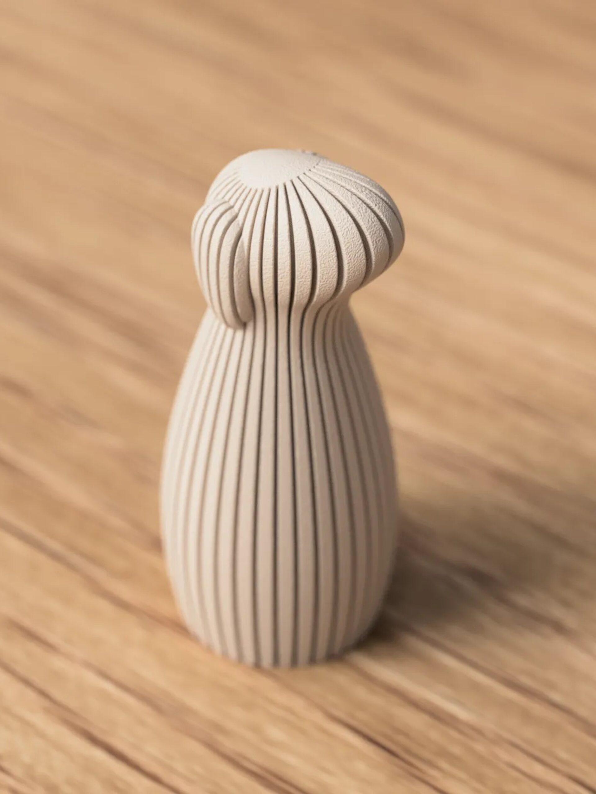 3D-geprint hondje 3 3D geprint hondje van boven