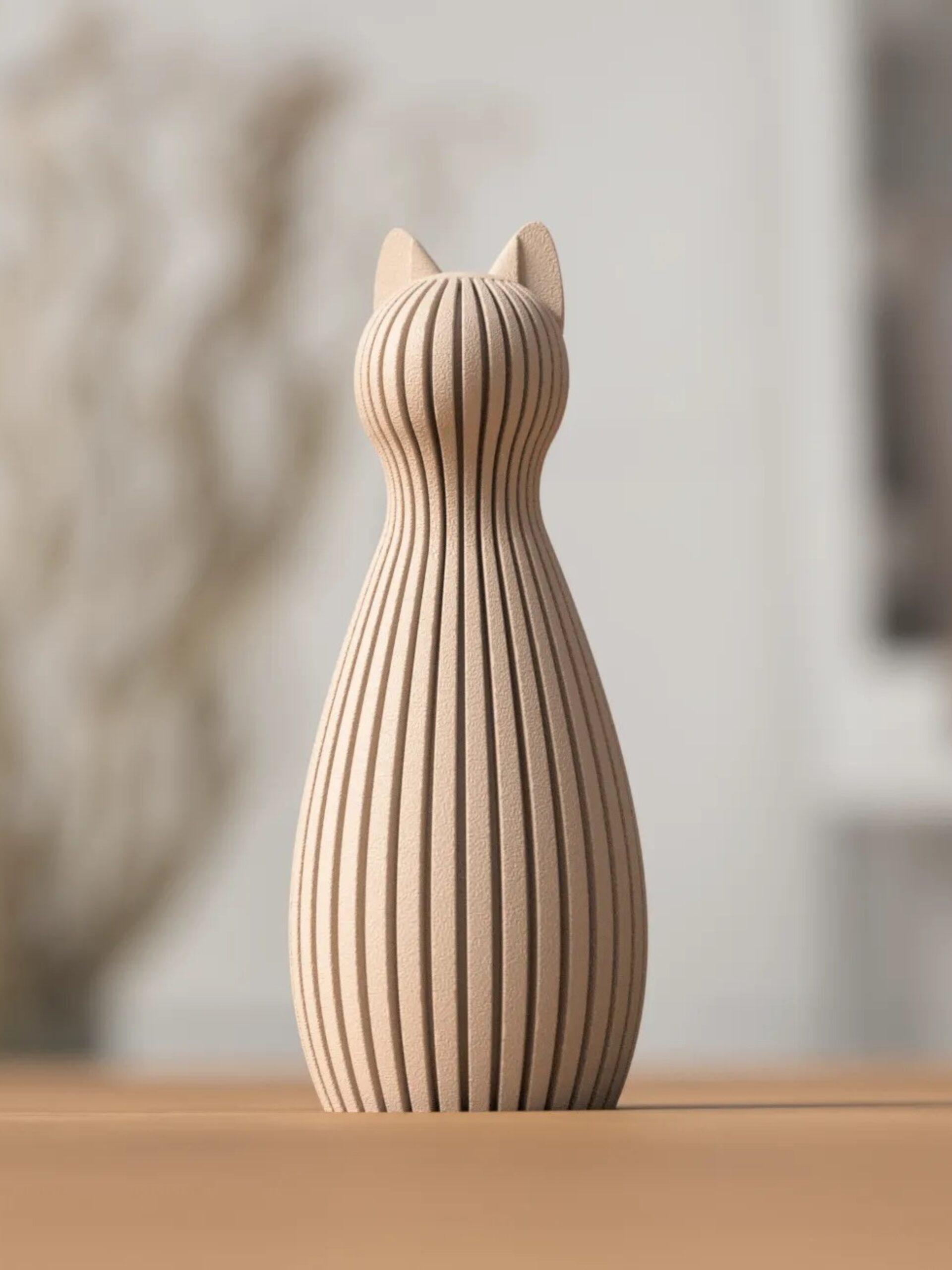 3D-geprint katje 1 3D-geprint katje