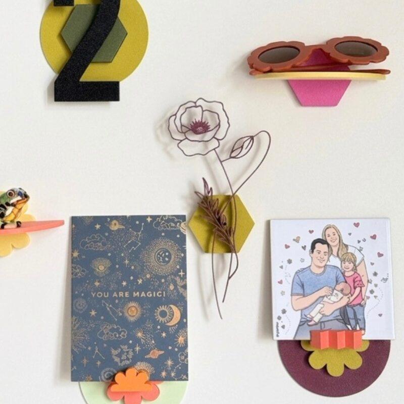 Wanddecoratie zonder boren