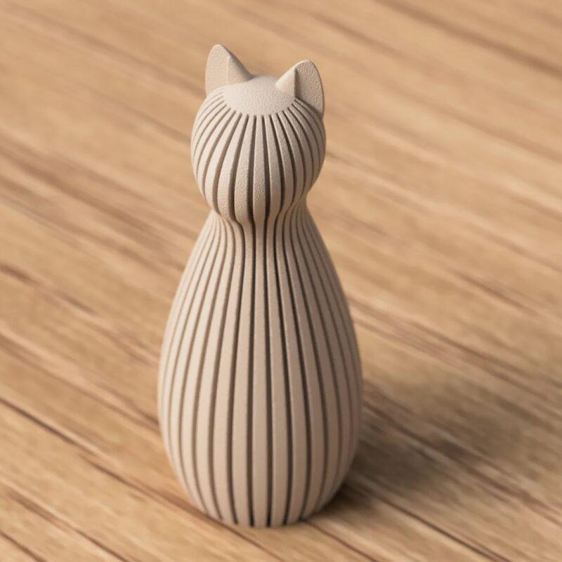 3D geprinte kat