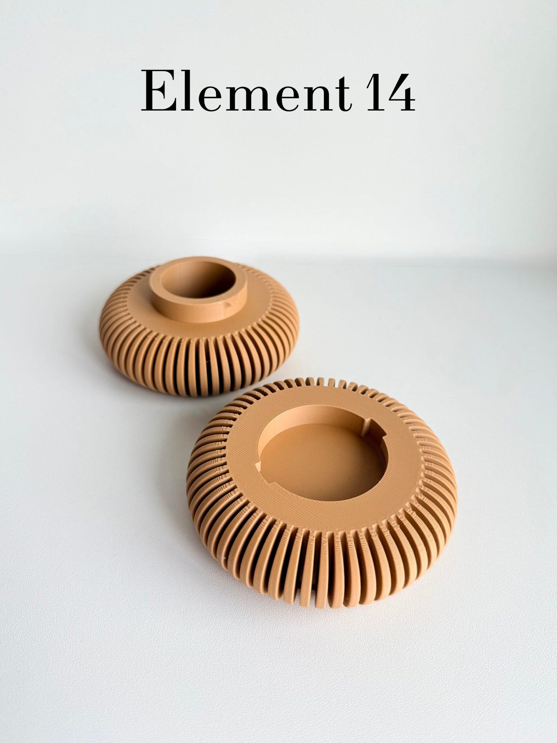 Modulaire kandelaar – Los element 14 Modulaire kandelaar – Los element 14