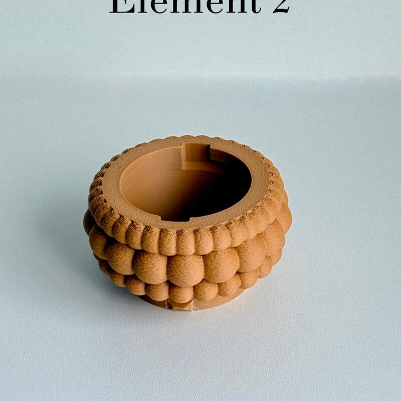 Modulaire kandelaar – Los element 2