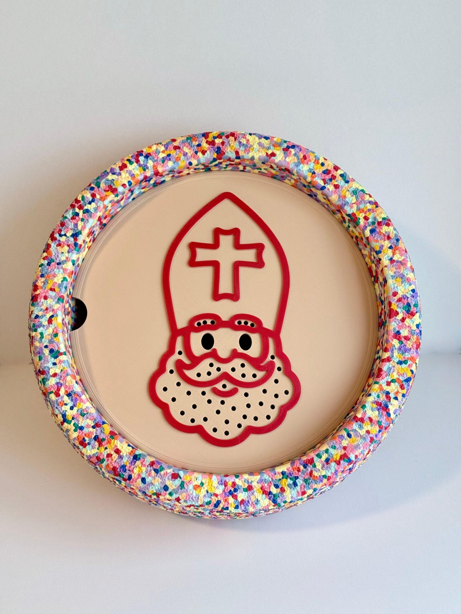 Stapelstein insert Sinterklaas speelbord 1 Stapelstein insert Sinterklaas speelbord